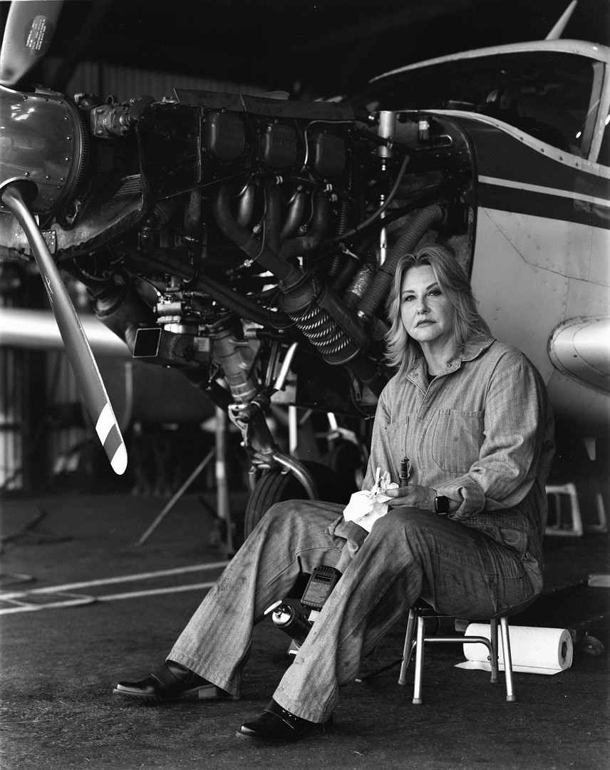 I took this portrait of my mom doing the annual maintenance on her and my grandpa’s plane. This is my favorite portrait I’ve ever taken! - Wista 45DX, Ilford Delta 100 pushed to 400, shot on ILFORD DELTA 100