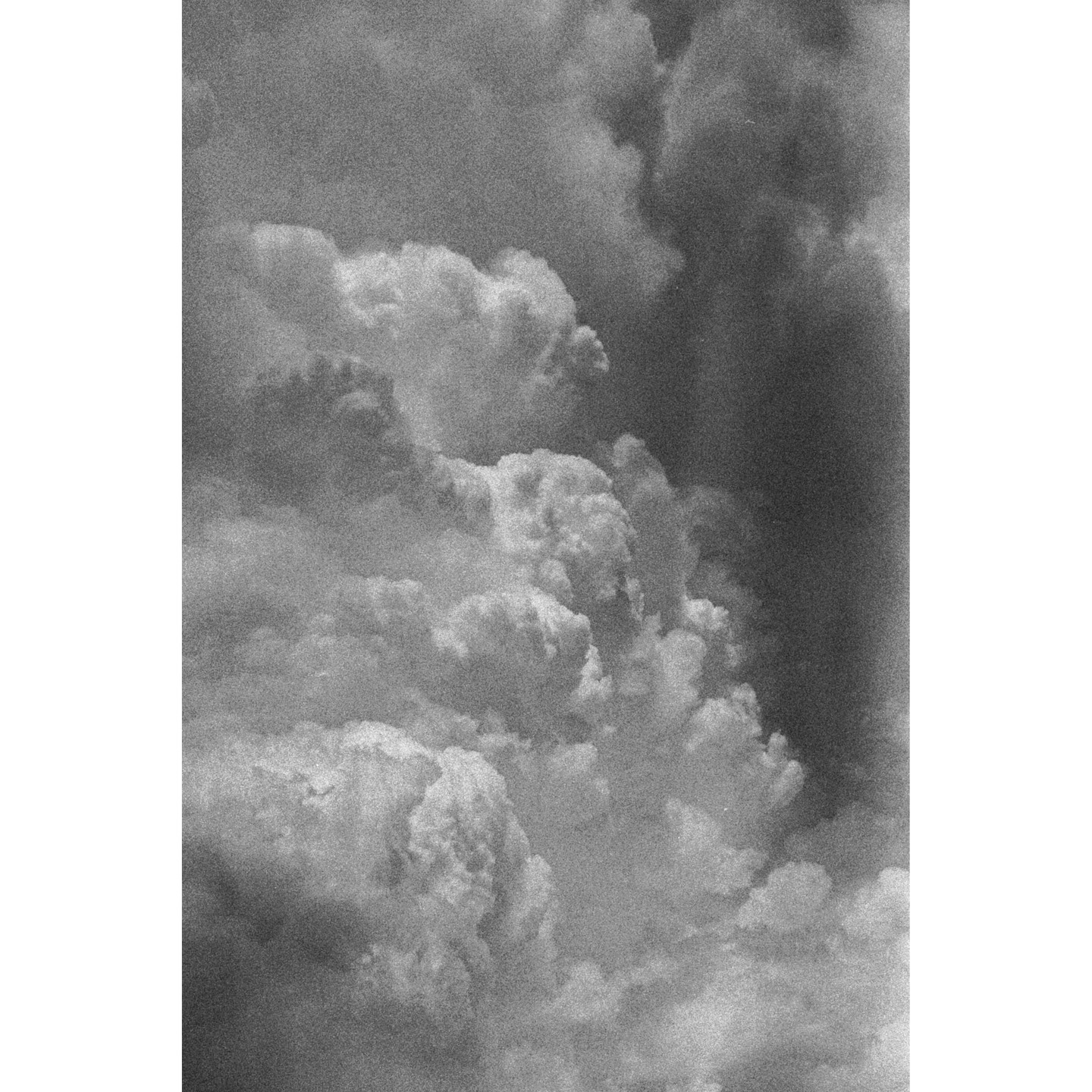 A dramatic sky is filled with storm clouds.