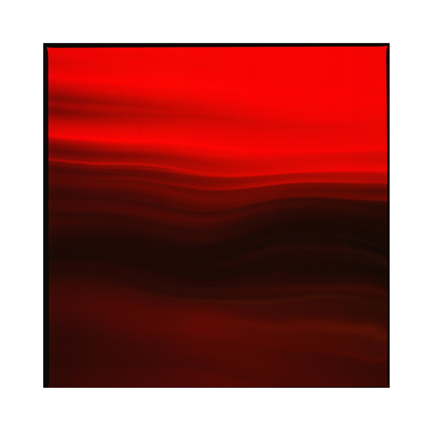 An abstract image shows horizontal bands of red and dark tones with subtle wavy lines.