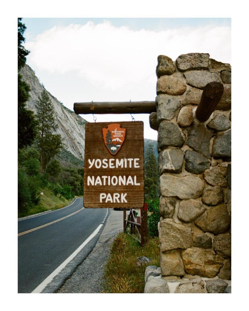 Yosemite on film, shot on NIKON EM