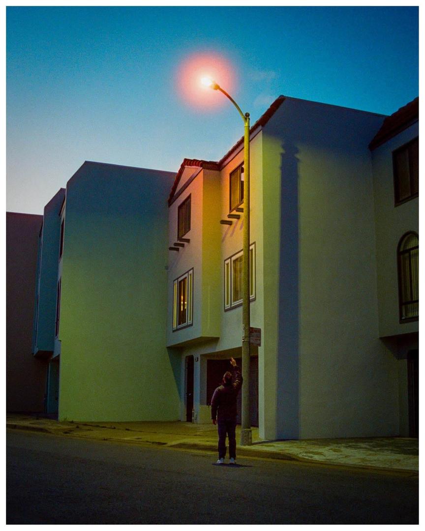 Cinestill 800T & Portra 800 mix | Canon A1, tagged glowing