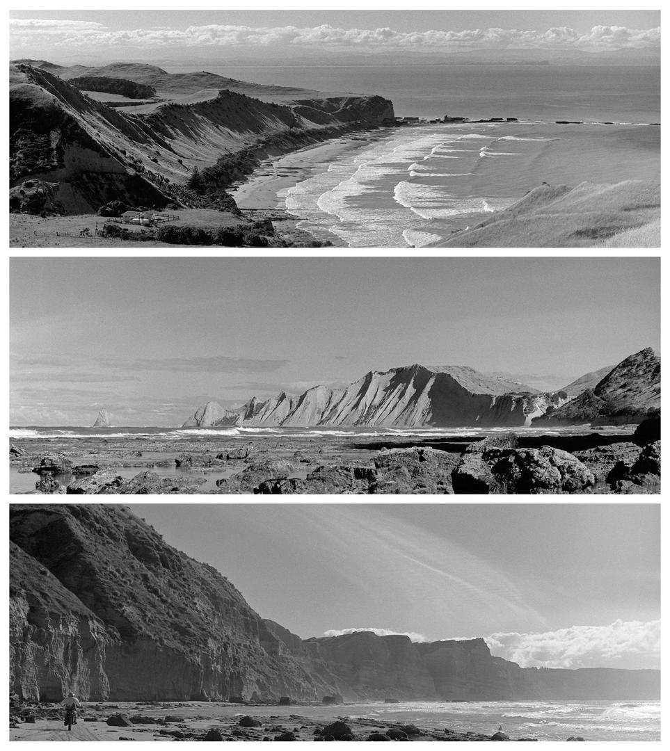 Cape Kidnappers [Ricohflex w/ XPan-ish mask / 80mm / FP4+], shot on RICOH RICOHFLEX