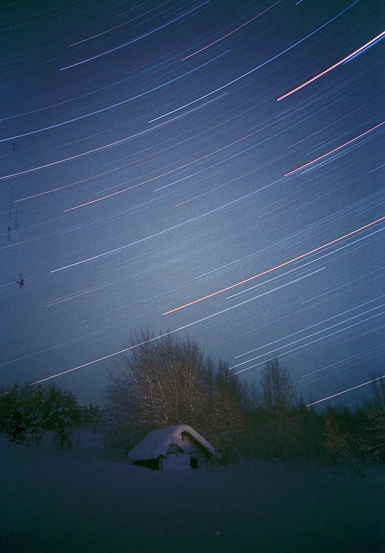 Middle of nowhere in Finnish Lapland // Olympus OM-2 // 28mm // Portra 160, shot on OLYMPUS OM-2