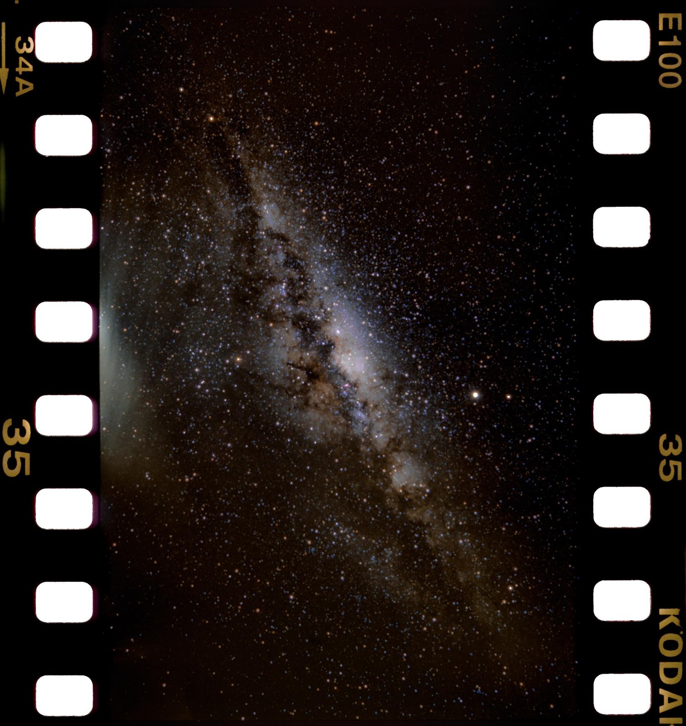 The Milky Way is visible in a long exposure night sky.