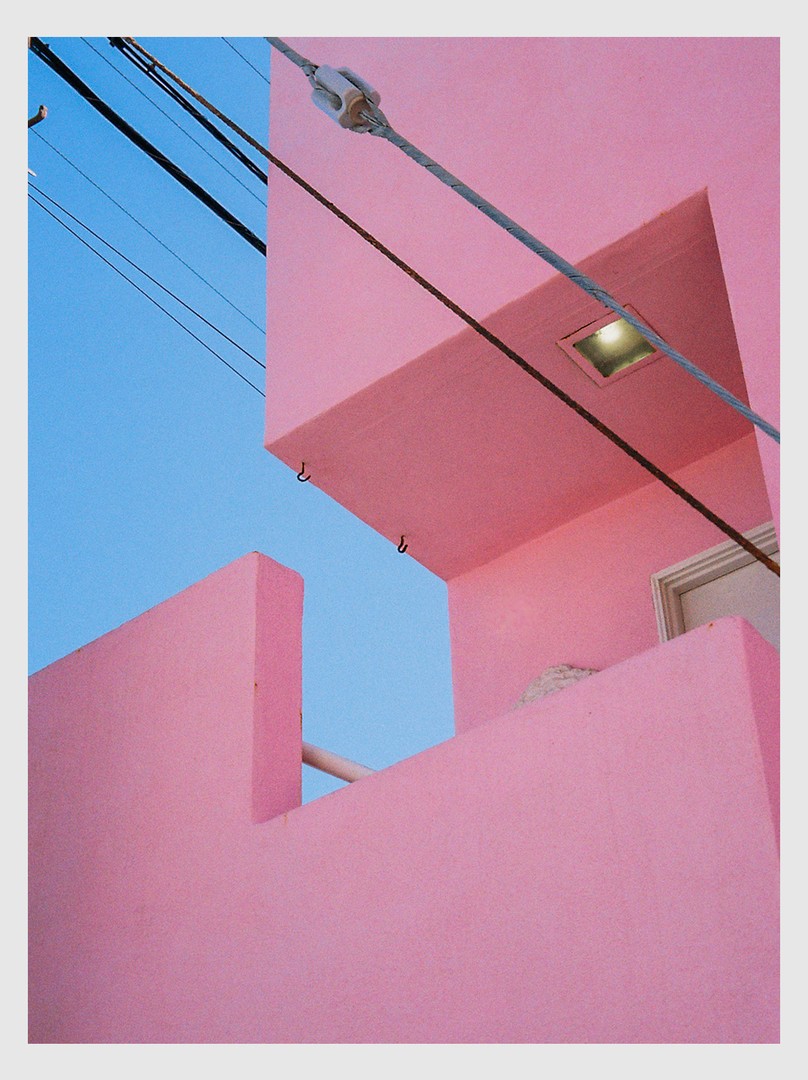 Pink + Blue | Olympus MJU-II | Proimage 100, shot on OLYMPUS MJU II