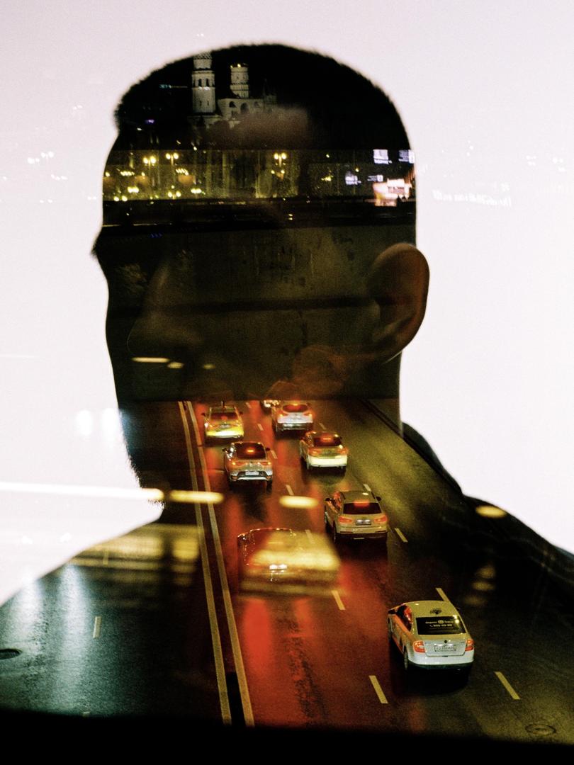 Double exposure experiment n.2, shot on VOIGTLÄNDER BESSA R2A