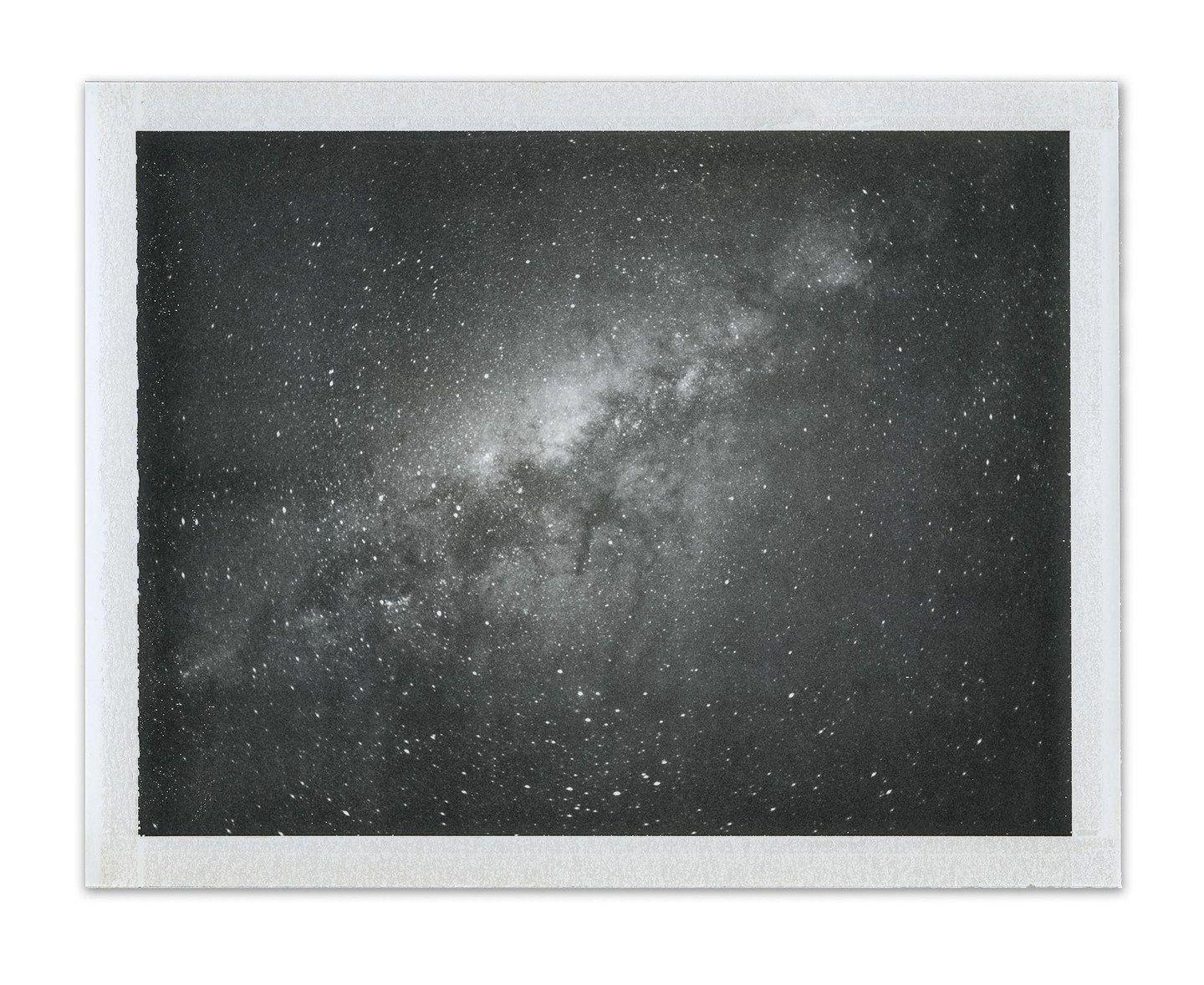 The milky way is visible in the night sky.