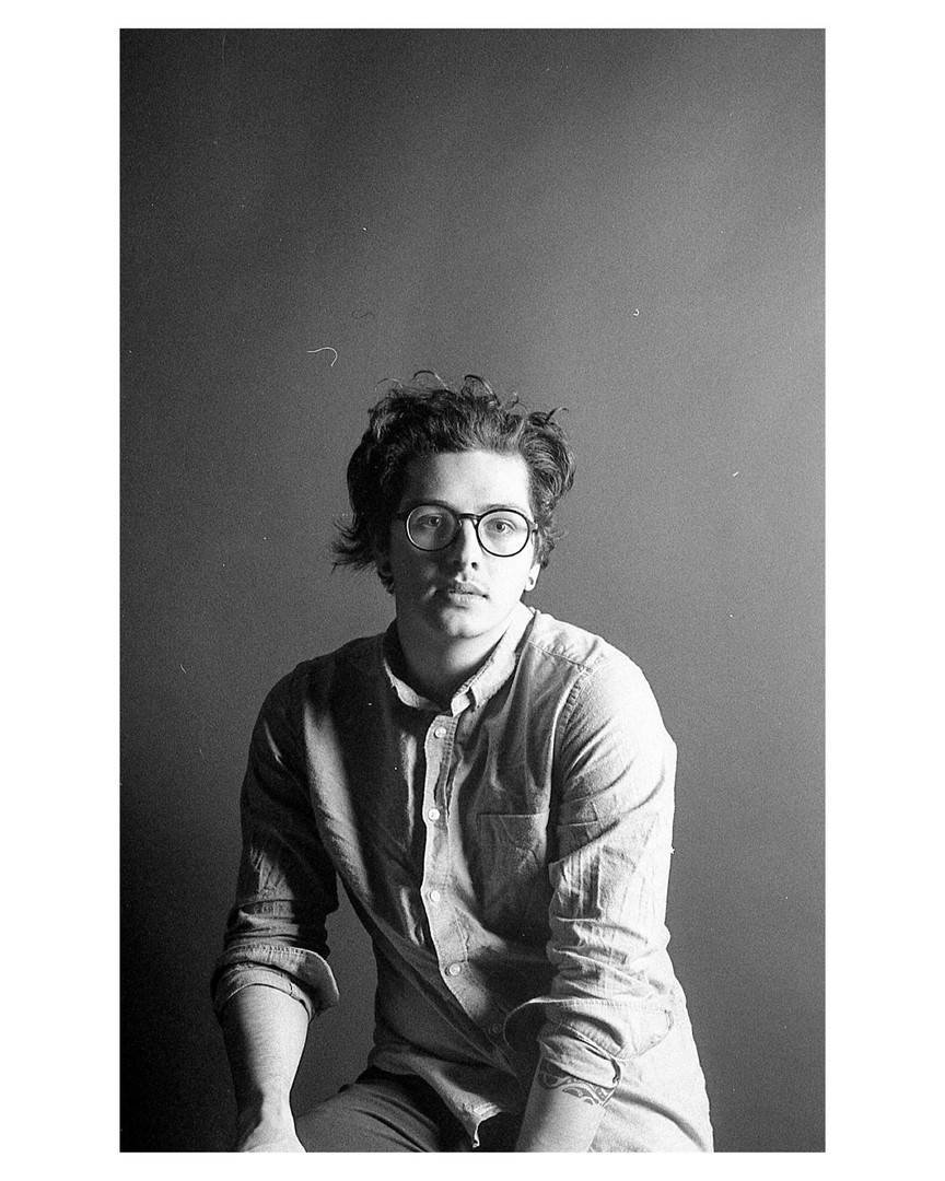 Self-Portrait with Flash | Nikkormat FTn | Vivitar 70-150mm f/3.5 | Ultrafine Xtreme 400, shot on NIKON NIKKORMAT FTN