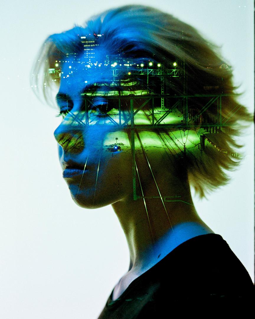 Kodak vision3 500T, voigtlander bessa r4a, Double exposure, shot on VOIGTLÄNDER BESSA R4A