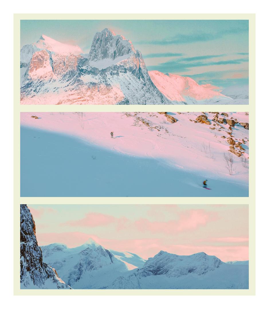 Triptych of Norway | Velvia 100 | Mamiya RB67, shot on FUJIFILM FUJICHROME VELVIA 100